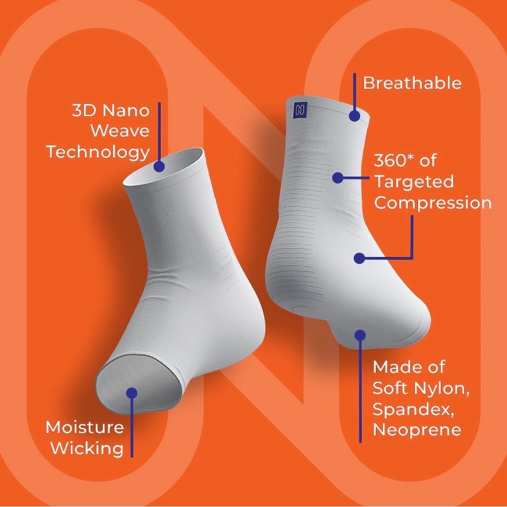 Black Compression Socks - Picture 2 of 5